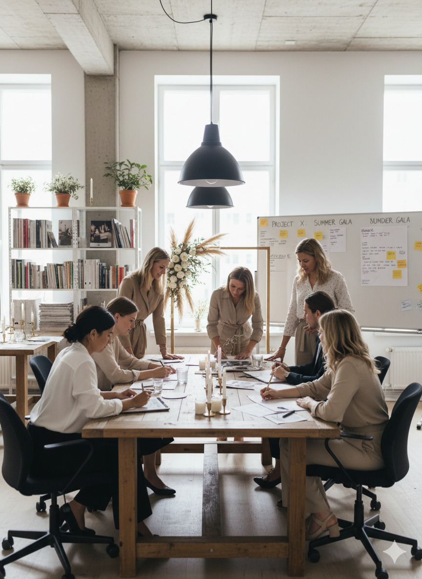 Event planlægning og design proces